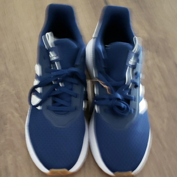 adidas Navy & White Athletic Sneakers, Men's Size 8, New With Tags - Picture 7 of 9